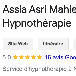 16 Avis Google 5 étoiles Avis Google 5 sur 5